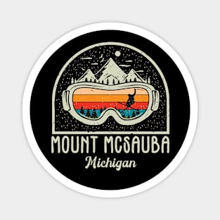 Mt. McSauba Michigan Magnet